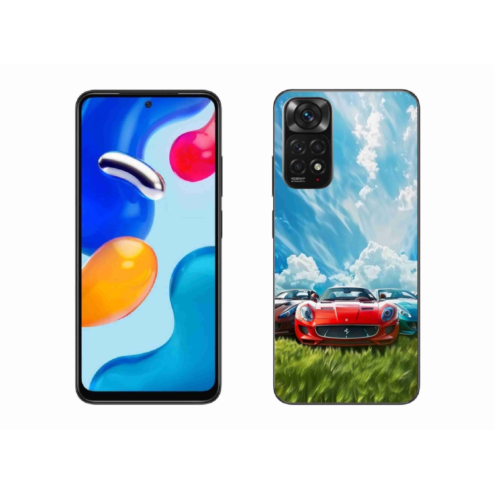 Gélový kryt mmCase na Xiaomi Redmi Note 11 4G - športové vozidlá