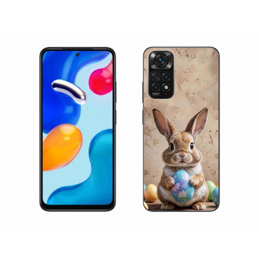 Gélový kryt mmCase na Xiaomi Redmi Note 11 4G - veľkonočný zajačik