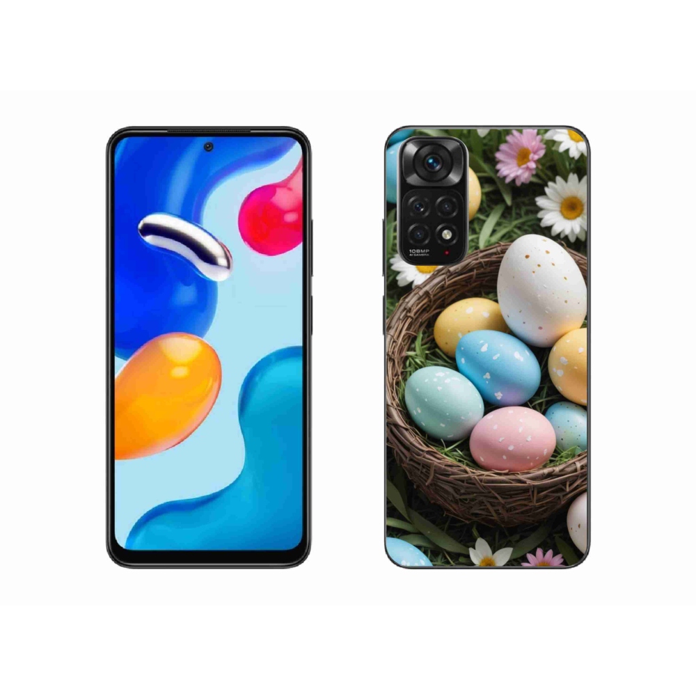 Gélový kryt mmCase na Xiaomi Redmi Note 11 4G - veľkonočné vajíčka 2