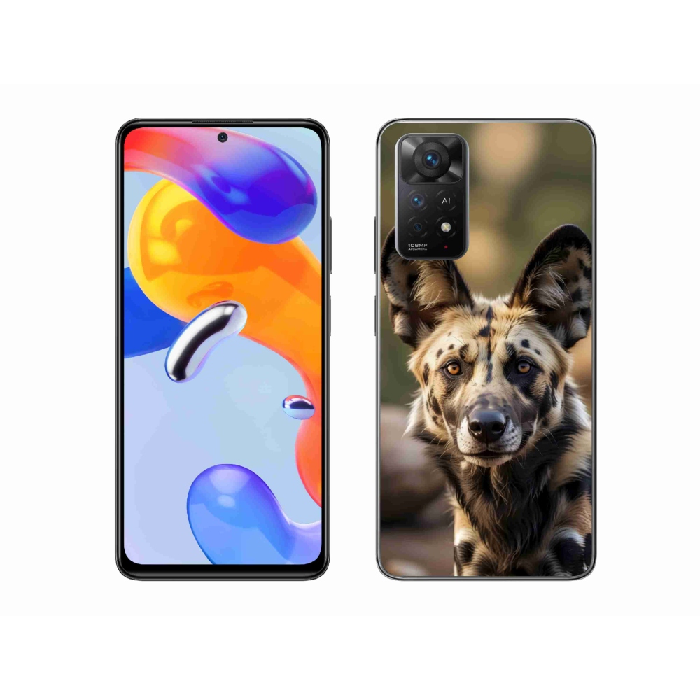 Gélový kryt mmCase na Xiaomi Redmi Note 11 Pro 4G/5G - africký divoký pes