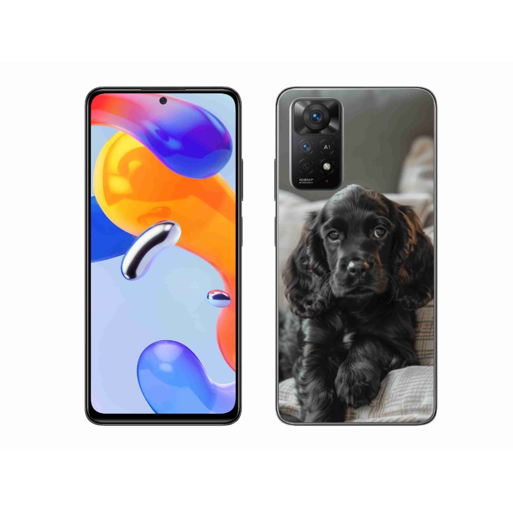 Gélový kryt mmCase na Xiaomi Redmi Note 11 Pre 4G/5G - anglický kokeršpaNEl