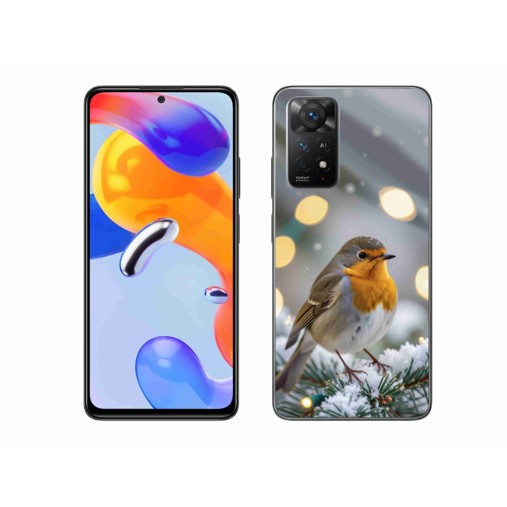 Gélový kryt mmCase na Xiaomi Redmi Note 11 Pro 4G/5G - červienka v zime