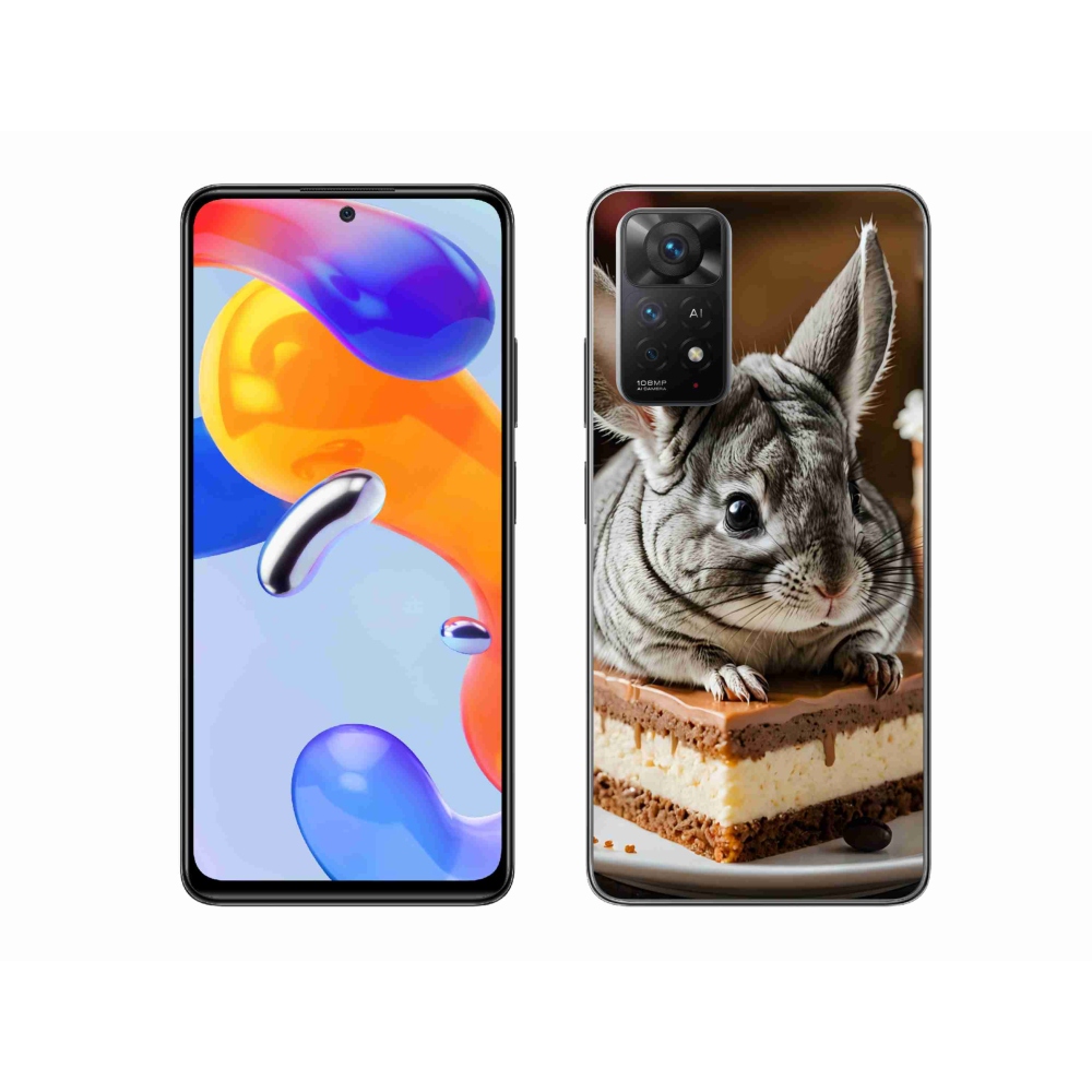 Gélový kryt mmCase na Xiaomi Redmi Note 11 Pre 4G/5G - činčila