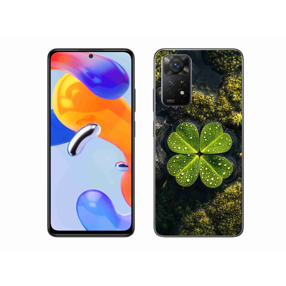 Gélový kryt mmCase na Xiaomi Redmi Note 11 Pro 4G/5G - štvorlístok