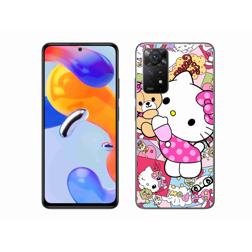 Gélový kryt mmCase na Xiaomi Redmi Note 11 Pro 4G/5G - cute kitty