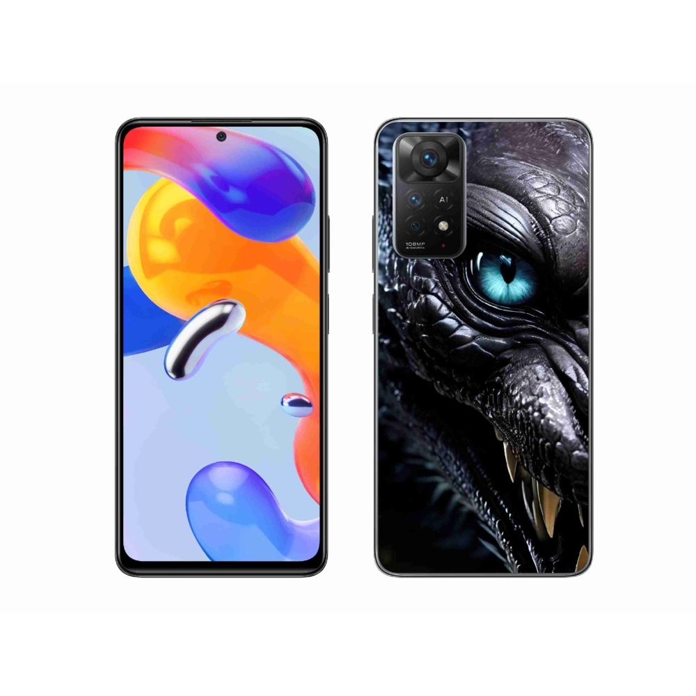 Gélový kryt mmCase na Xiaomi Redmi Note 11 Pro 4G/5G - dračí pohľad