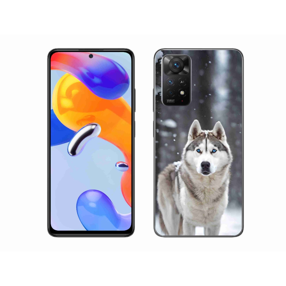 Gélový kryt mmCase na Xiaomi Redmi Note 11 Pre 4G/5G - husky 2