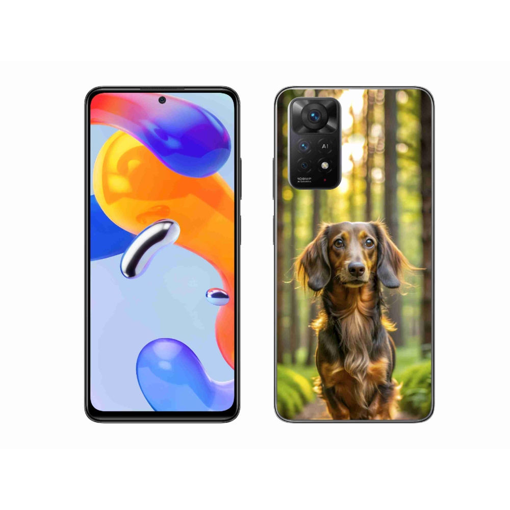 Gélový kryt mmCase na Xiaomi Redmi Note 11 Pre 4G/5G - jazvečík 4