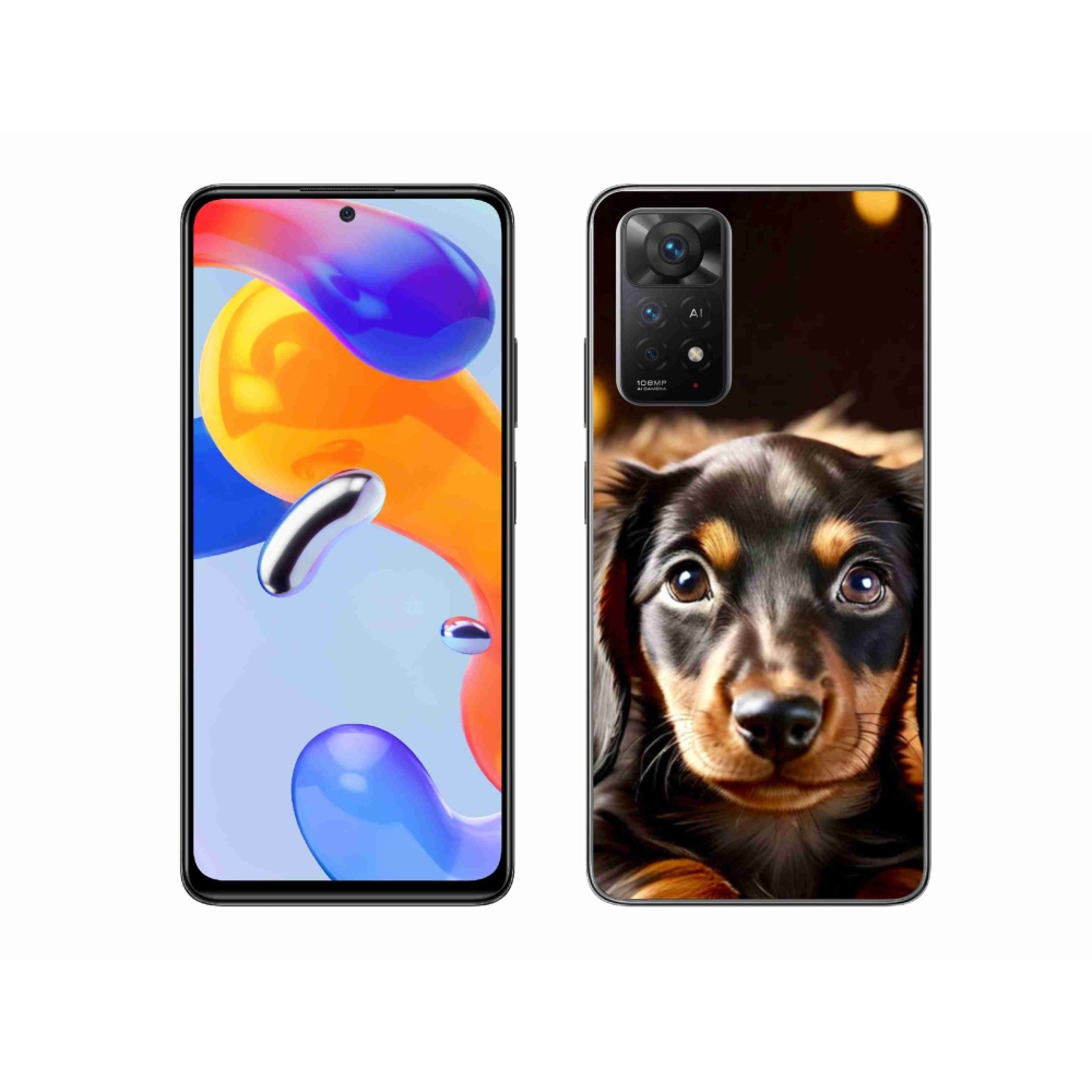 Gélový kryt mmCase na Xiaomi Redmi Note 11 Pre 4G/5G - jazvečík