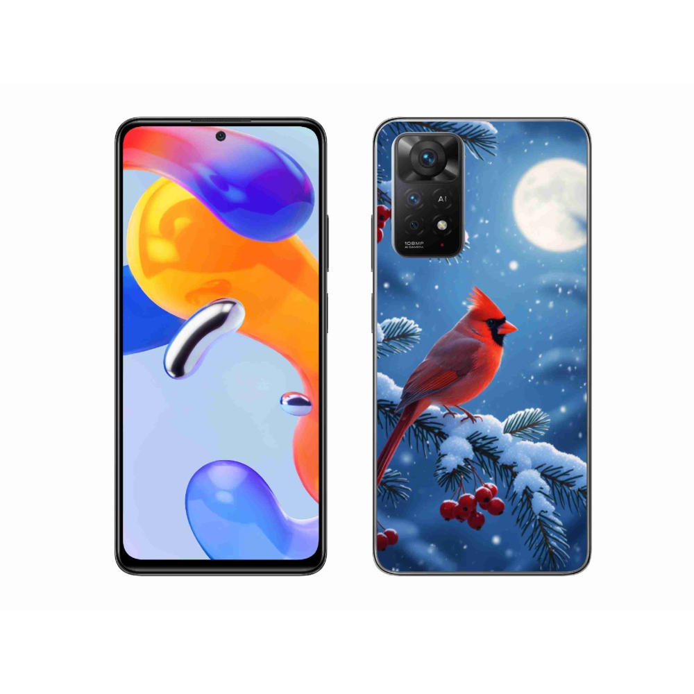 Gélový kryt mmCase na Xiaomi Redmi Note 11 Pro 4G/5G - kardinál červený
