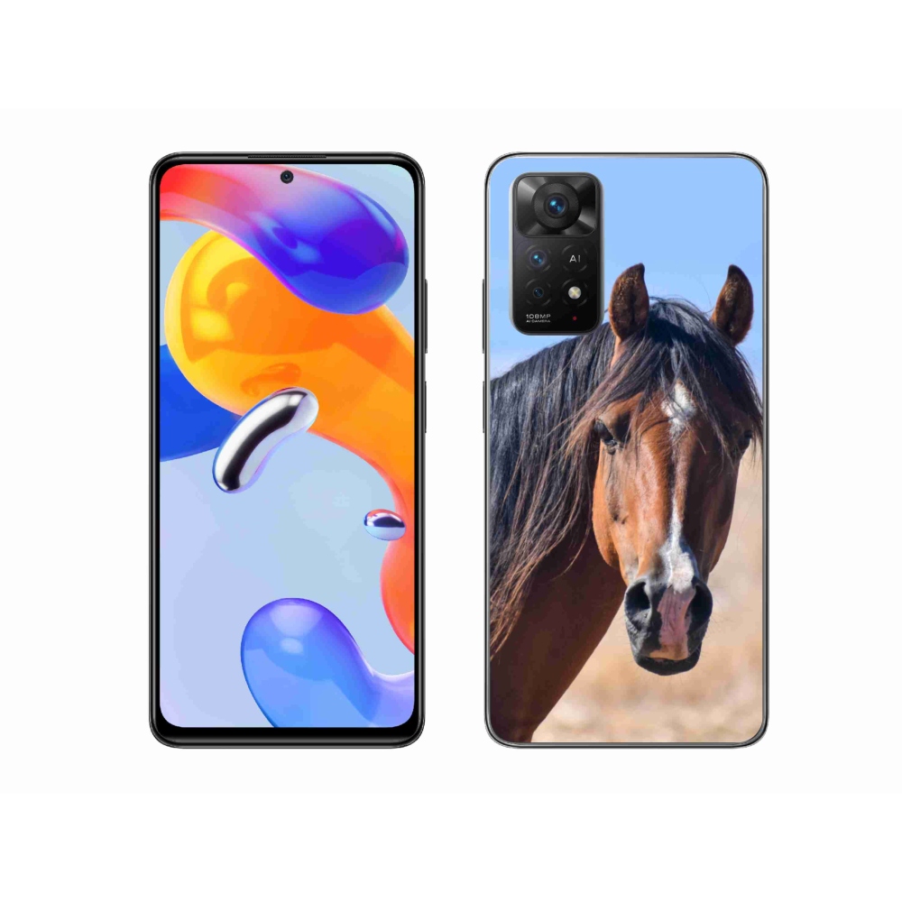 Gélový kryt mmCase na Xiaomi Redmi Note 11 Pro 4G/5G - pokojný kôň