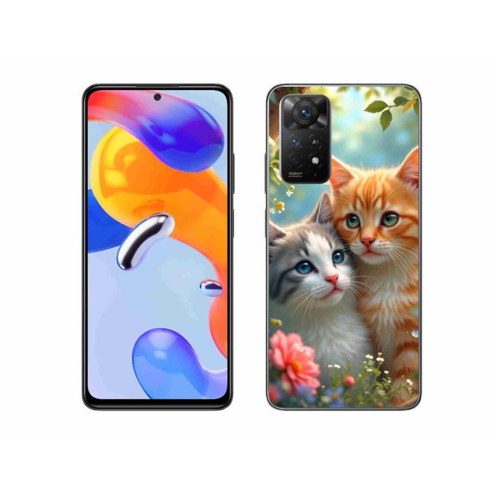 Gélový kryt mmCase na Xiaomi Redmi Note 11 Pre 4G/5G - mačacia láska 2