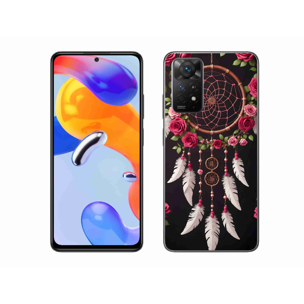 Gélový kryt mmCase na Xiaomi Redmi Note 11 Pro 4G/5G - lapač snov s ružami