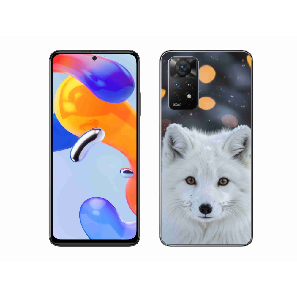 Gélový kryt mmCase na Xiaomi Redmi Note 11 Pro 4G/5G - líška polárna