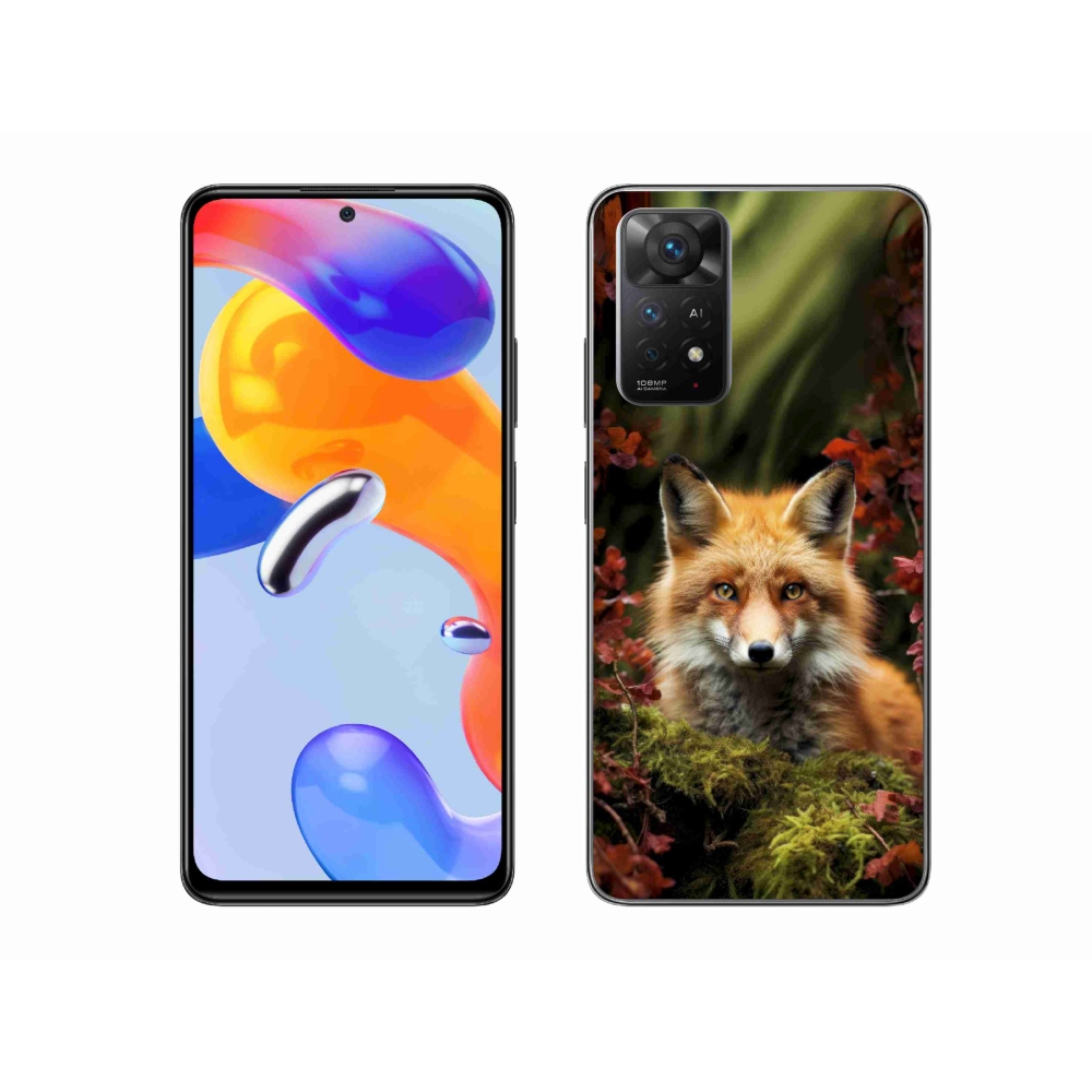 Gélový kryt mmCase na Xiaomi Redmi Note 11 Pro 4G/5G - líška v lese