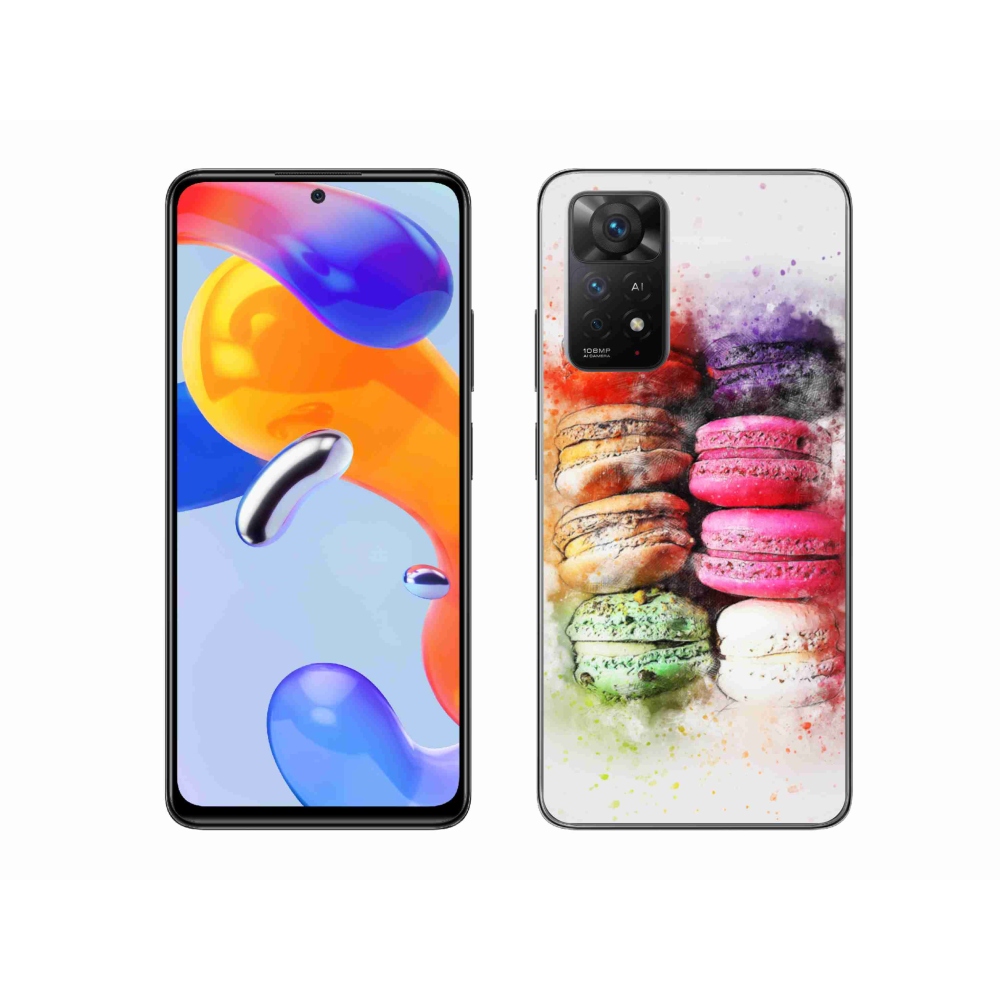 Gélový kryt mmCase na Xiaomi Redmi Note 11 Pre 4G/5G - makrónky