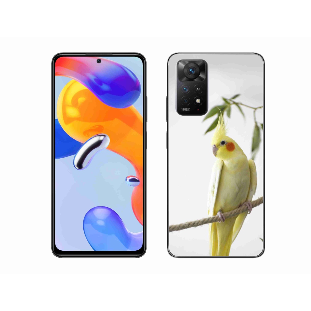 Gélový kryt mmCase na Xiaomi Redmi Note 11 Pro 4G/5G - papagáj korela chocholatá