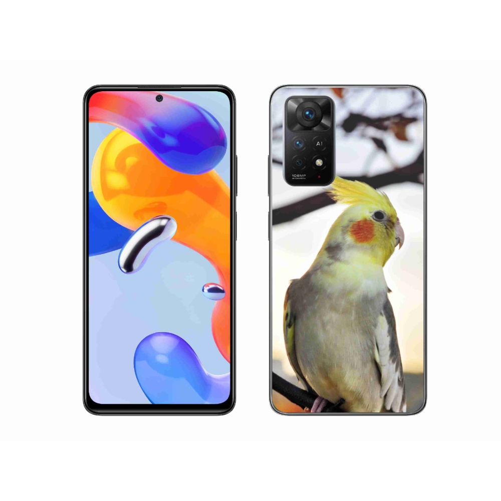 Gélový kryt mmCase na Xiaomi Redmi Note 11 Pre 4G/5G - papagáj korela