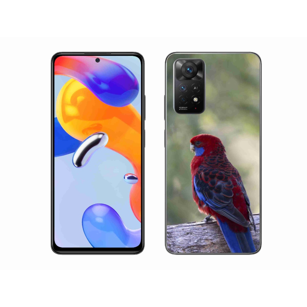 Gélový kryt mmCase na Xiaomi Redmi Note 11 Pre 4G/5G - papagáj rosela