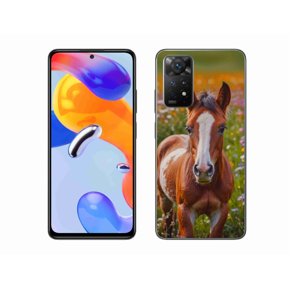 Gélový kryt mmCase na Xiaomi Redmi Note 11 Pro 4G/5G - roztomilé žriebä