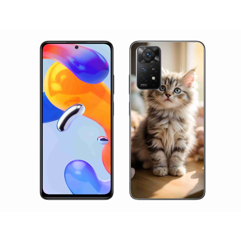 Gélový kryt mmCase na Xiaomi Redmi Note 11 Pro 4G/5G - roztomilé mačiatko 10