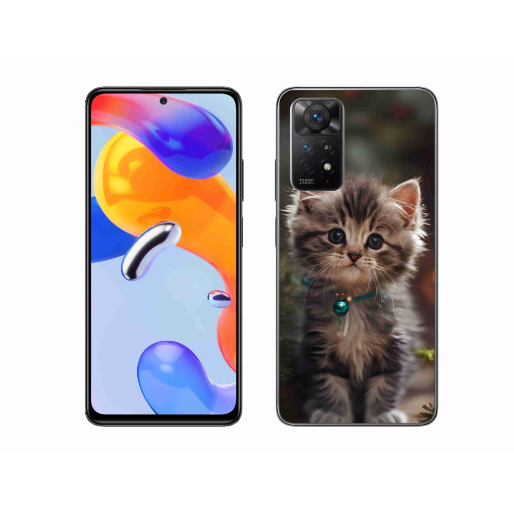 Gélový kryt mmCase na Xiaomi Redmi Note 11 Pro 4G/5G - roztomilé mačiatko 11