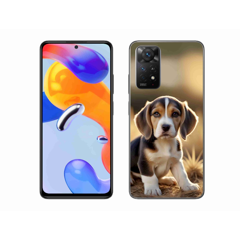 Gélový kryt mmCase na Xiaomi Redmi Note 11 Pro 4G/5G - roztomilý bígl