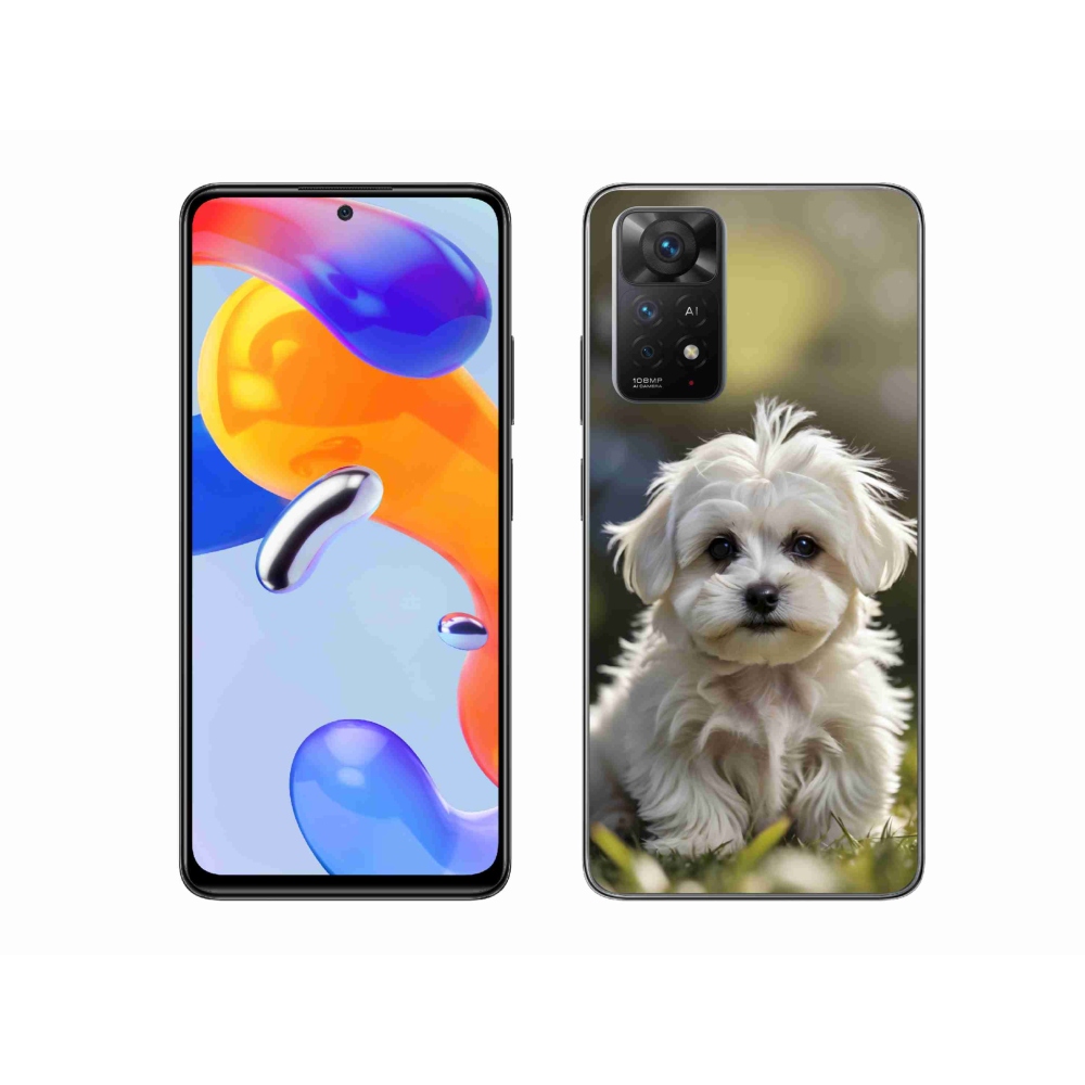 Gélový kryt mmCase na Xiaomi Redmi Note 11 Pro 4G/5G - roztomilý maltézsky psík