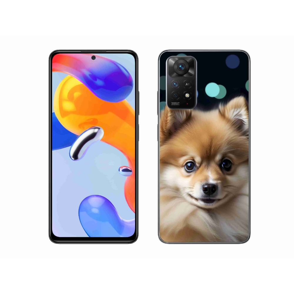 Gélový kryt mmCase na Xiaomi Redmi Note 11 Pro 4G/5G - roztomilý pomeranian