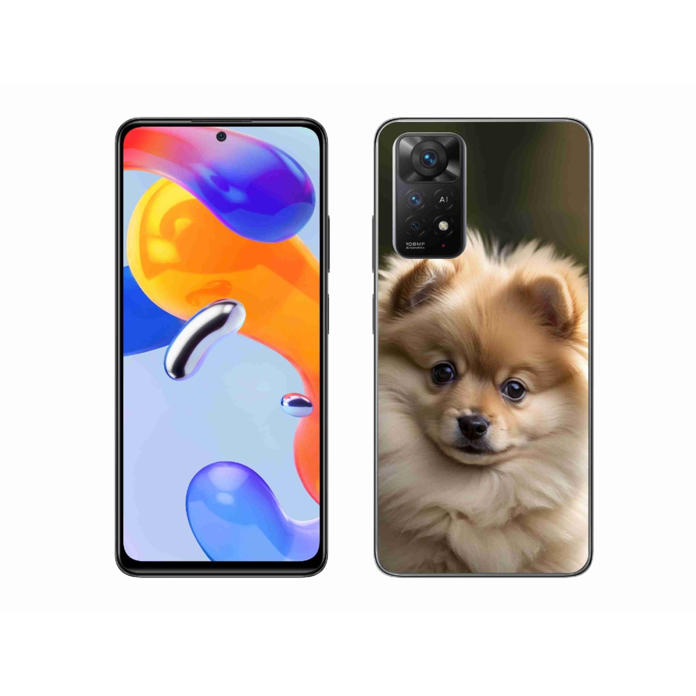 Gélový kryt mmCase na Xiaomi Redmi Note 11 Pro 4G/5G - roztomilý pomeranian 2