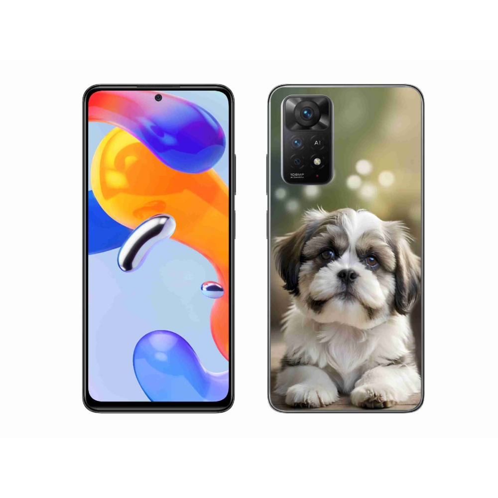 Gélový kryt mmCase na Xiaomi Redmi Note 11 Pro 4G/5G - roztomilý shih-tzu