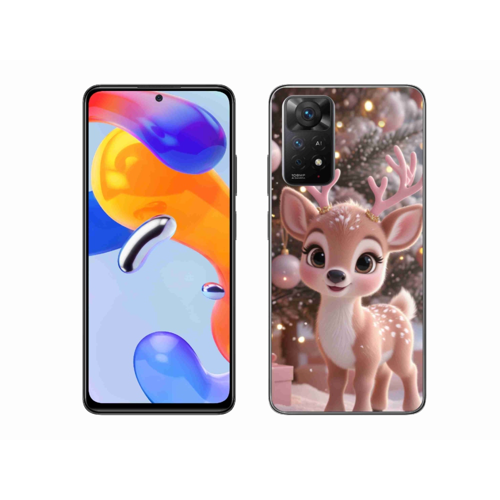 Gélový kryt mmCase na Xiaomi Redmi Note 11 Pre 4G/5G - roztomilý sob