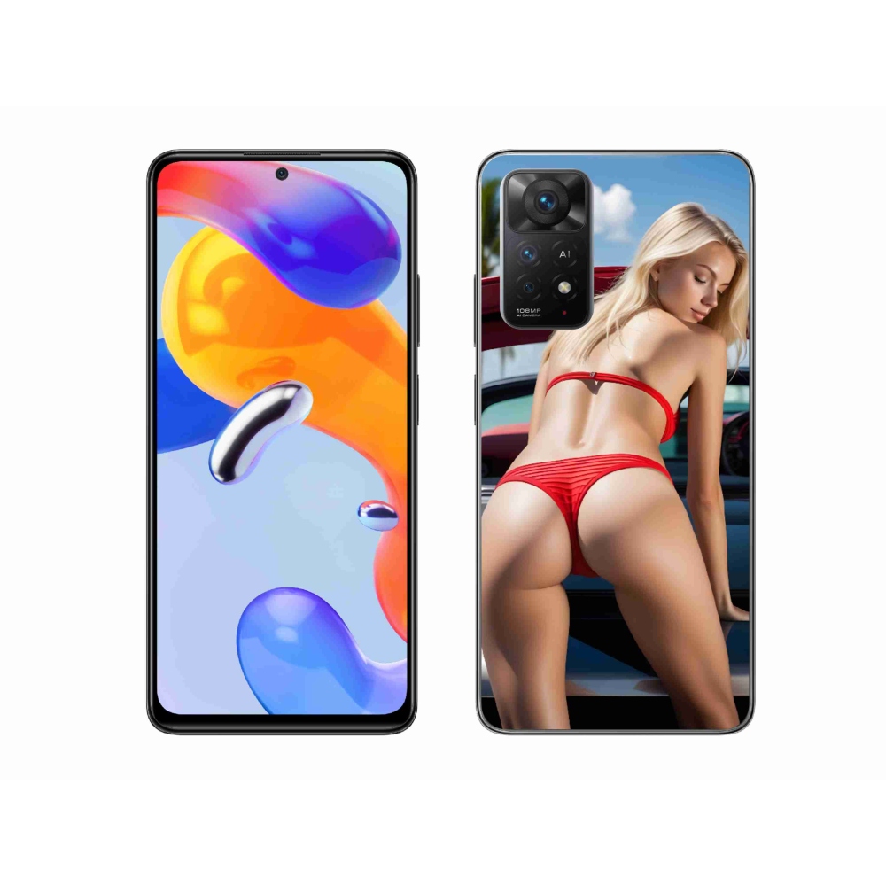 Gélový kryt mmCase na Xiaomi Redmi Note 11 Pro 4G/5G - sexy žena 2