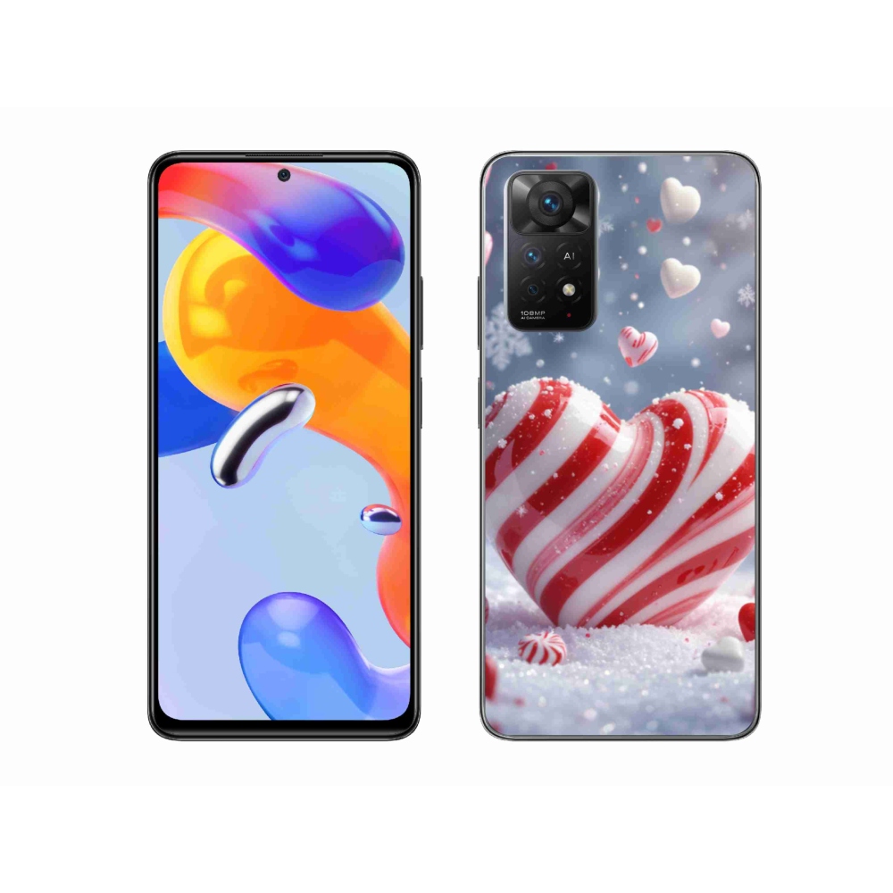Gélový kryt mmCase na Xiaomi Redmi Note 11 Pre 4G/5G - sladké srdce