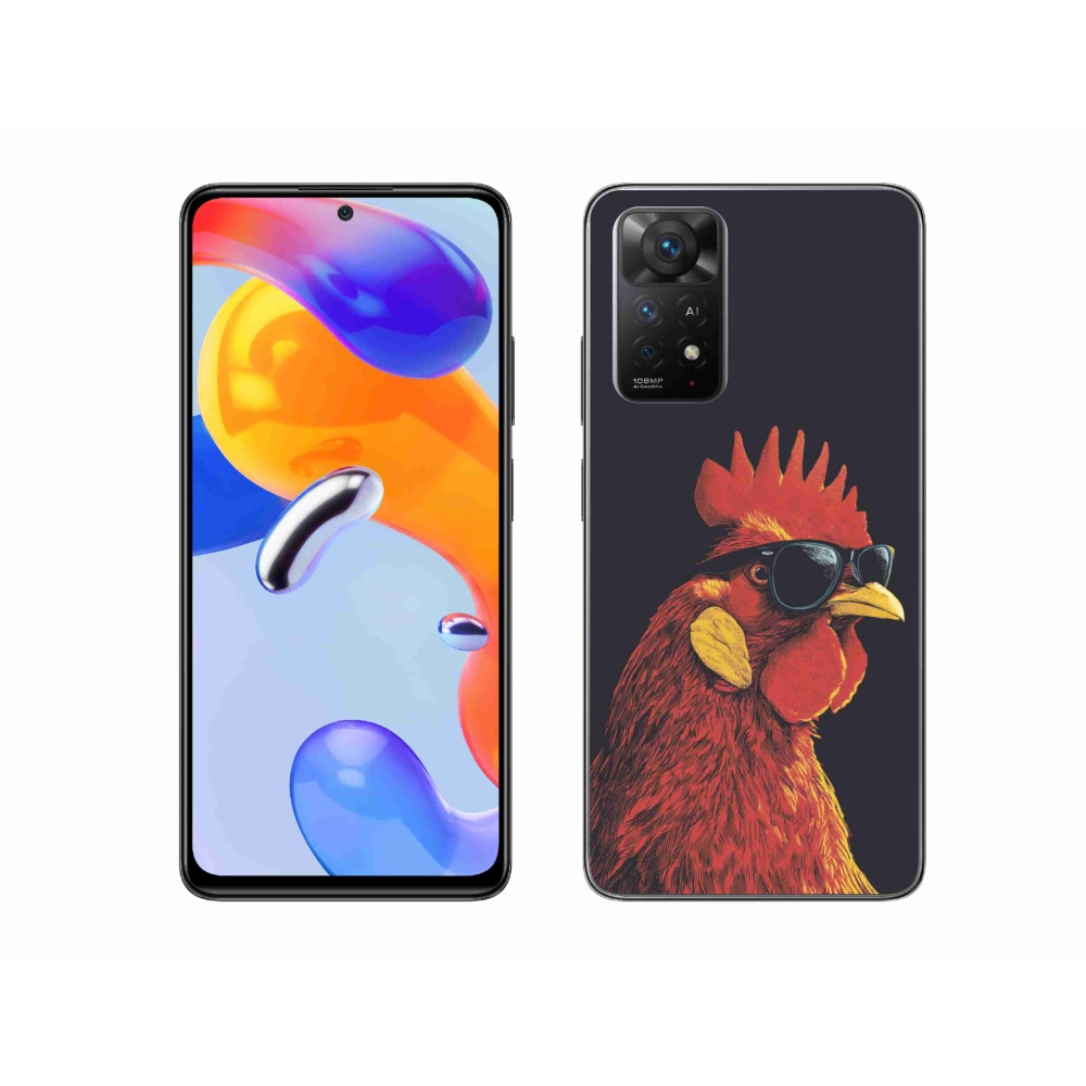 Gélový kryt mmCase na Xiaomi Redmi Note 11 Pro 4G/5G - štýlový kohút