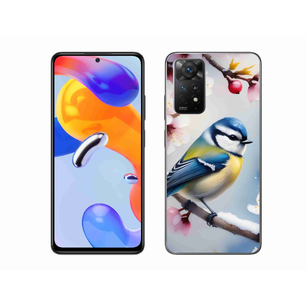 Gélový kryt mmCase na Xiaomi Redmi Note 11 Pro 4G/5G - sýkorka