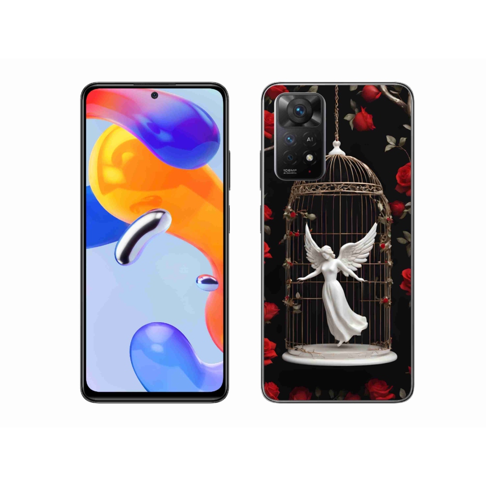 Gélový kryt mmCase na Xiaomi Redmi Note 11 Pre 4G/5G - uväznený anjel