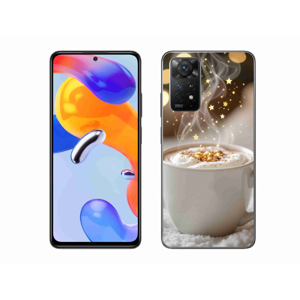 Gélový kryt mmCase na Xiaomi Redmi Note 11 Pre 4G/5G - vianočný horúci nápoj