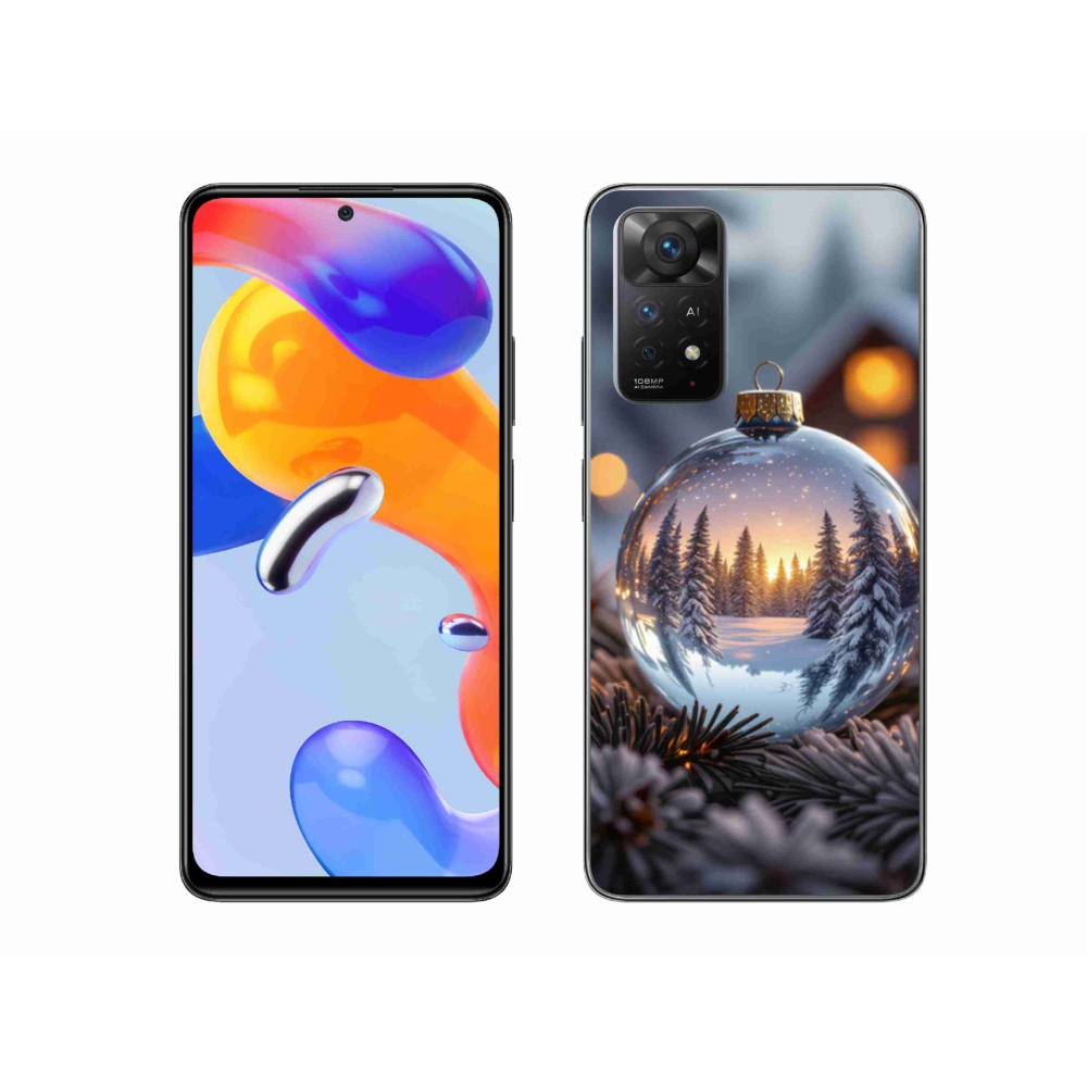 Gélový kryt mmCase na Xiaomi Redmi Note 11 Pre 4G/5G - vianočná ozdoba