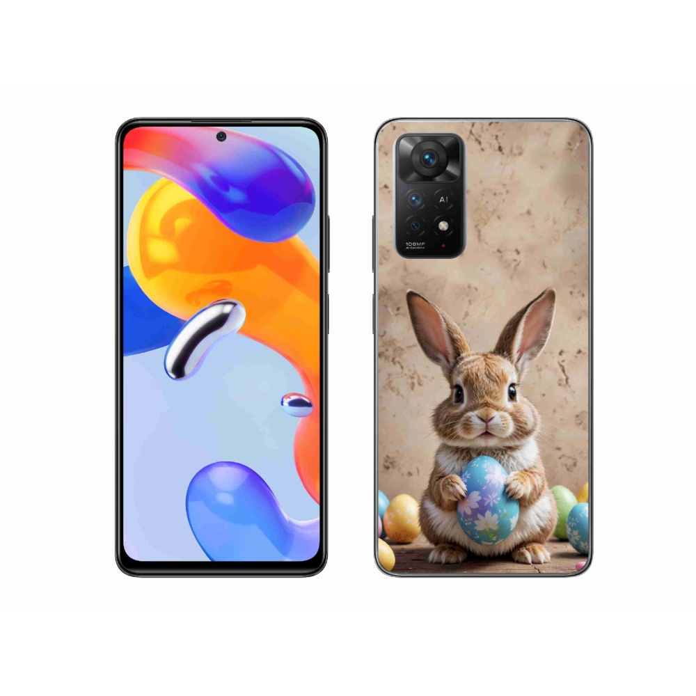 Gélový kryt mmCase na Xiaomi Redmi Note 11 Pro 4G/5G - veľkonočný zajačik