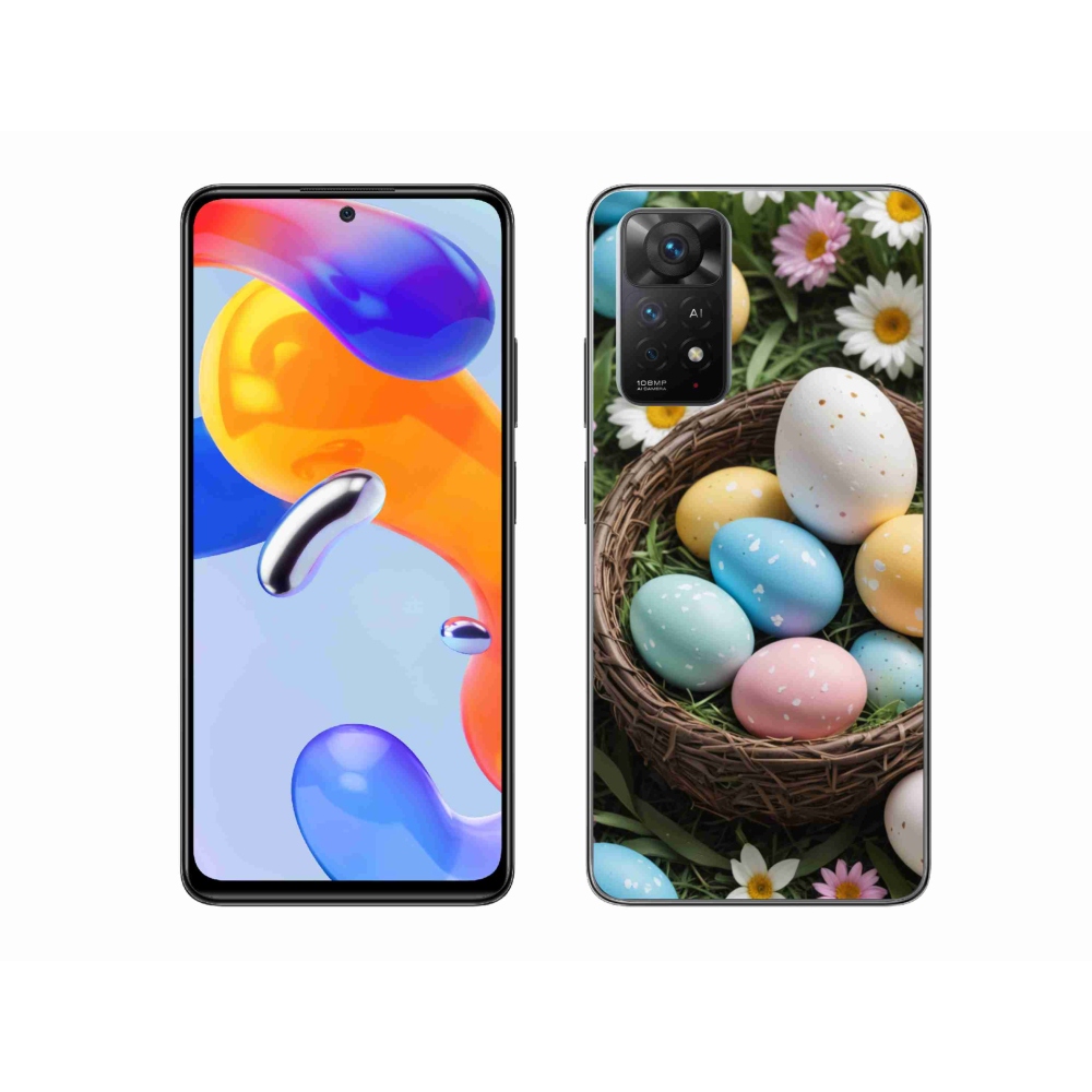 Gélový kryt mmCase na Xiaomi Redmi Note 11 Pre 4G/5G - veľkonočné vajíčka 2