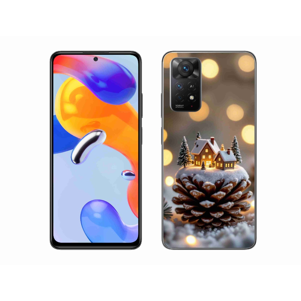 Gélový kryt mmCase na Xiaomi Redmi Note 11 Pro 4G/5G - zimná dedinka