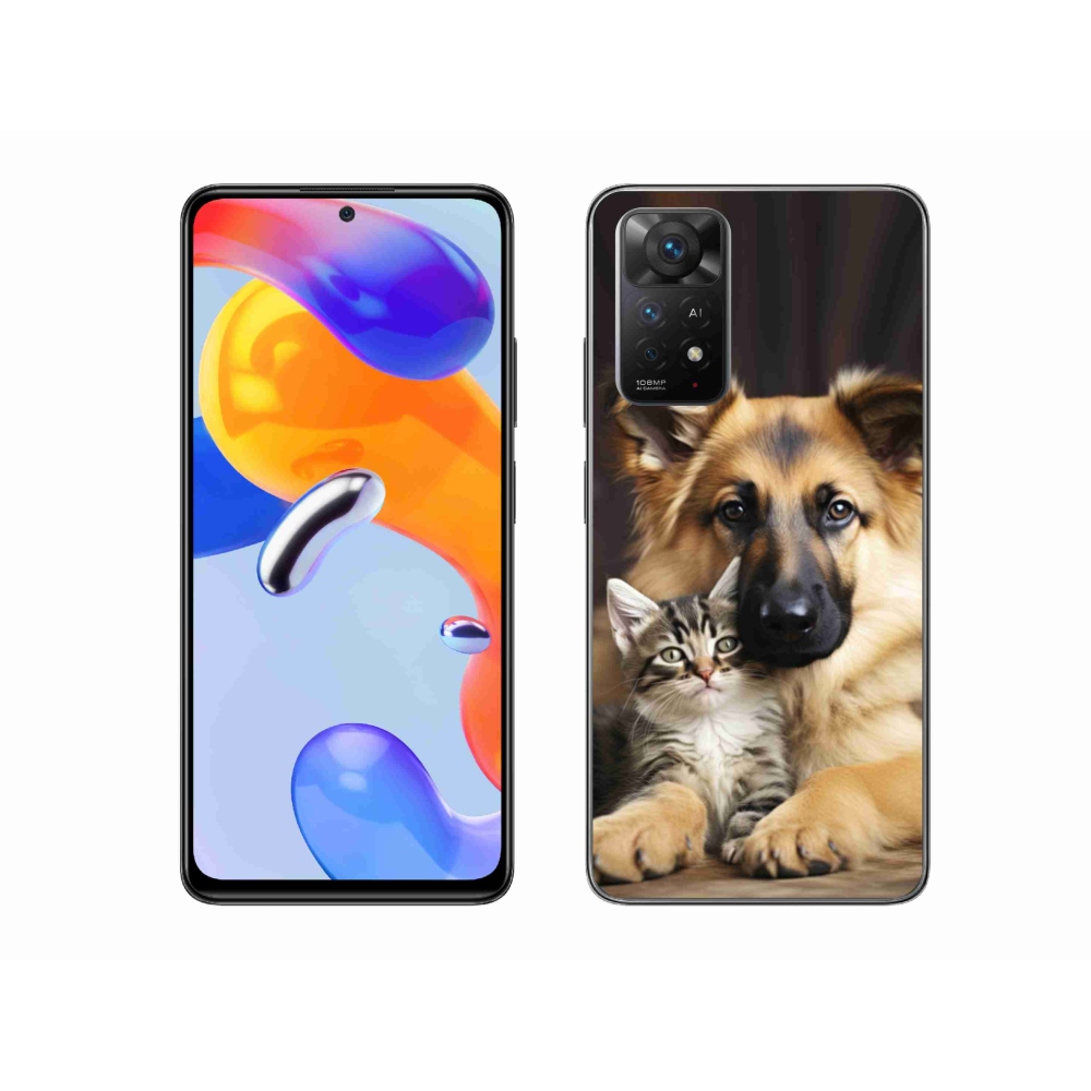 Gélový kryt mmCase na Xiaomi Redmi Note 11 Pre 4G/5G - zvieracie priateľstvo