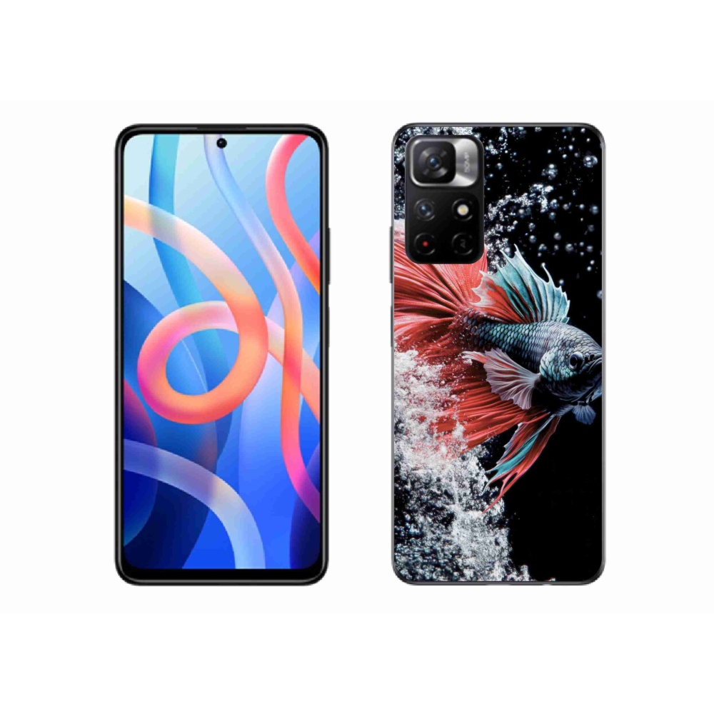 Gélový kryt mmCase na Xiaomi Redmi Note 11S 5G - bojovníčka pestrá