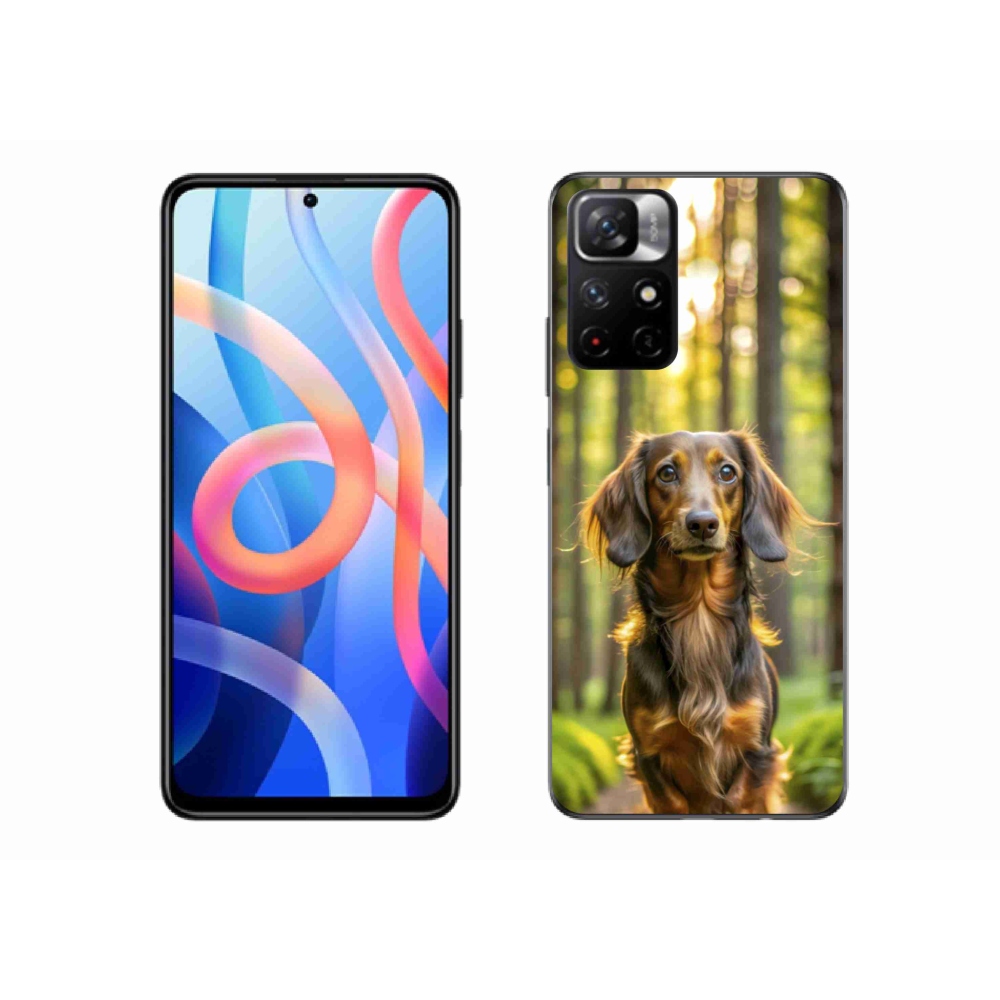 Gélový kryt mmCase na Xiaomi Redmi Note 11S 5G - jazvečík 4