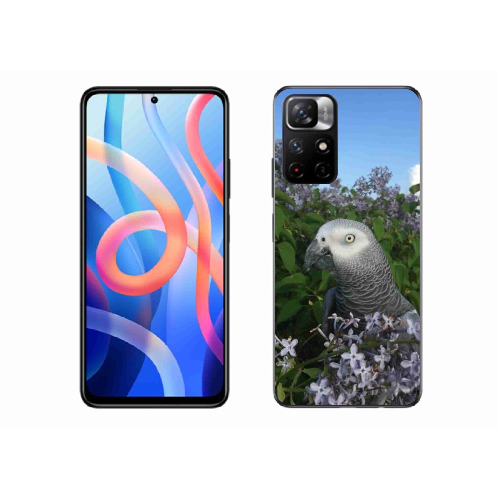 Gélový kryt mmCase na Xiaomi Redmi Note 11S 5G - papagáj žako