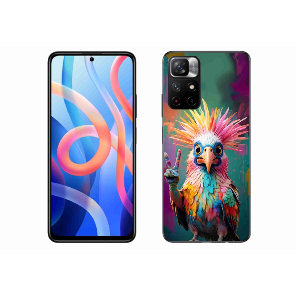 Gélový kryt mmCase na Xiaomi Redmi Note 11S 5G/Poco M4 Pro 5G - farebný rebel