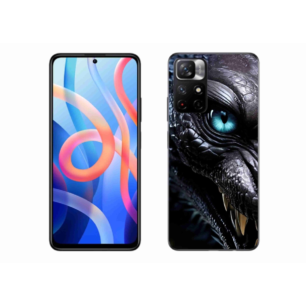 Gélový kryt mmCase na Xiaomi Redmi Note 11S 5G/Poco M4 Pro 5G - dračí pohľad