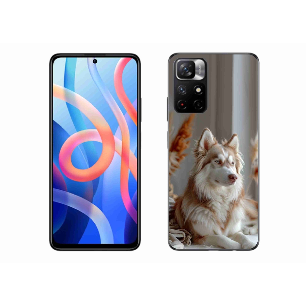 Gélový kryt mmCase na Xiaomi Redmi Note 11S 5G/Poco M4 Pro 5G - pokojný sibírsky husky
