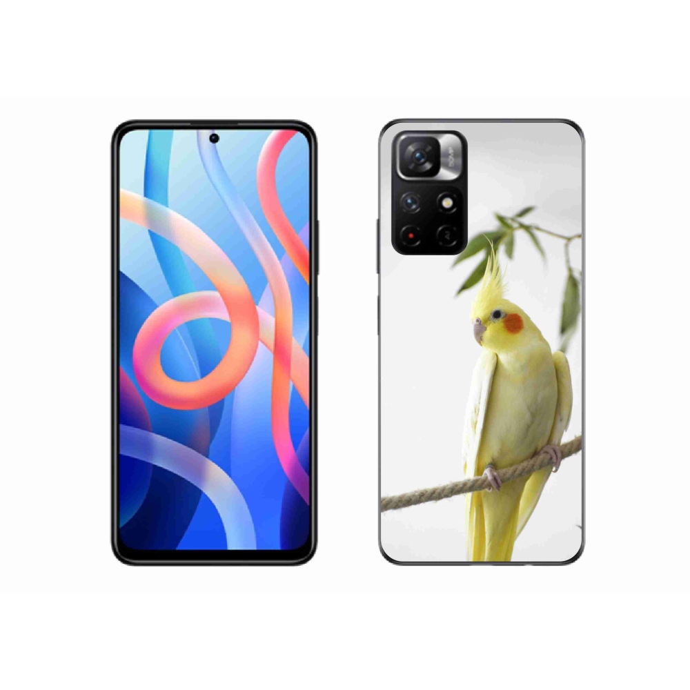 Gélový kryt mmCase na Xiaomi Redmi Note 11S 5G/Poco M4 Pro 5G - papagáj korela chocholatá